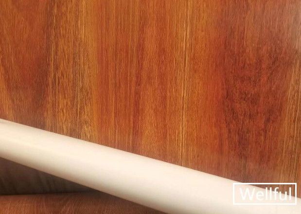 progettazione a prova d'umidità a prova di fuoco impermeabile morbida di legno del film di stampa del PVC di 0.15mm per la pavimentazione dell'interruttore di sicurezza di SPC