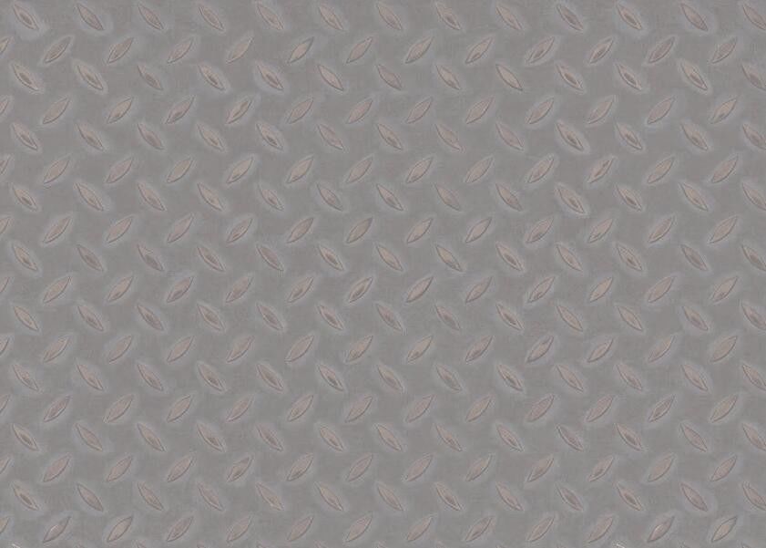Il film decorativo 0.07mm del PVC del metallo di EIR per vinile asciuga la pavimentazione delle mattonelle indietro/SPC