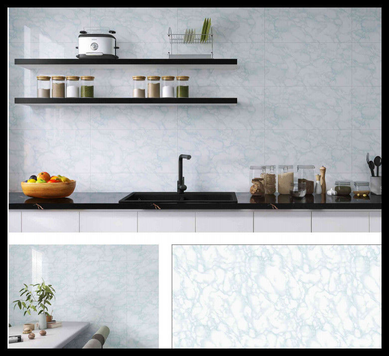 Adesivo decorativo per pareti per la prevenzione dell'olio e della sporcizia 200 pcs per pacchetto