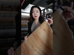 Legno di quercia adesivo di stampa 1000mm di trasferimento dell'inchiostro del film del PVC del pavimento